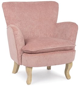 CHENILLE rózsaszín fotel