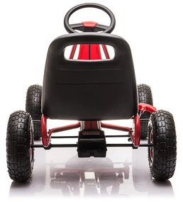 Pedálos gokart piros