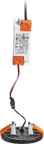 RENDL BJORK R 9 zápustná černá 230V LED 6W 3000K