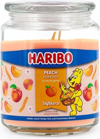 Illatos gyertya Peach Paradise Haribo 510g-os betét őszibarack illat
