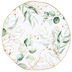 Porcelán desszertes tányér 16cm Botanique
