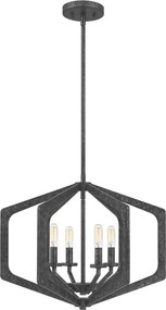 Quoizel Vanguard QZ-VANGUARD-4P-OK Függőlámpa 4x40W/E14