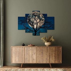 Fa képe teliholdkor (150x105 cm)