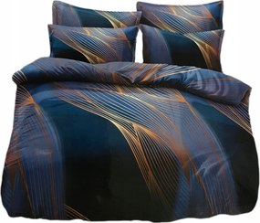 Ágyneműhuzat Garnitúra 160x200 Szatén 3 részes 2 Párnahuzat 70X80