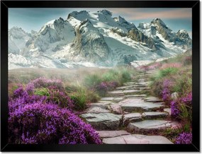 Poszterek keretben 40x30 Hegyi táj Tájkép