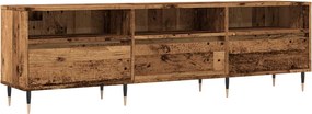 vidaXL antik fa színű szerelt fa TV-szekrény 150 x 30 x 44,5 cm