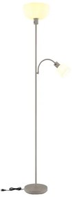 Globo 59947S - HINTON állólámpa 1xE27/40W/230V + 1xE14/25W