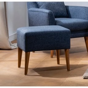 Puff NIMO 46×50 cm kék