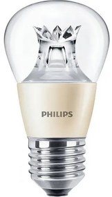 LED lámpa , égő , kisgömb , E27 , 6 Watt , 2200-2700K , dimmelhető , Philips DimTone