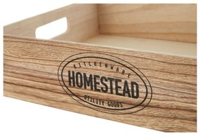 Fa tálca 28x38 cm Rustic Homestead – Premier Housewares