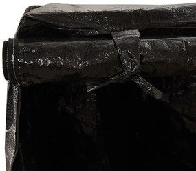 2 db polietilén hintapadhuzat 8 fűzőlyukkal 125x90x135/165 cm