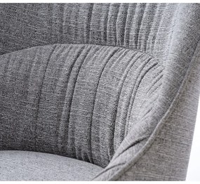 Szürke étkezőszék szett 2 db-os Meridian – Unique Furniture