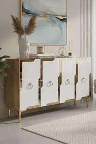 Seza 120 - Sapphire Oak, White, Gold