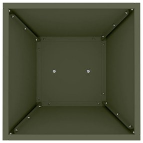 Növényállvány Olívazöld Fém 35 x 35 x 73 cm Virágcserepek
