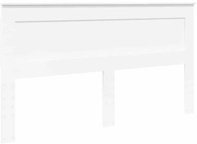 Fejtámla fejtámlával Fehér 200 cm Faanyag