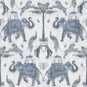 Flizelin Tapéta Állatos-növényes Motívumokkal