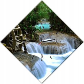 Órák 56x56 Fa malom a folyón