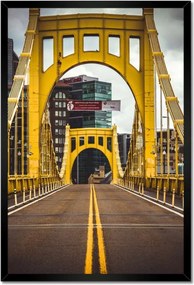 Poszterek keretben 40x60 Városi táj Kilátás