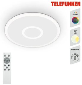 Telefunken 319306TF - LED RGBW Dimmelhető lámpa LED/22W/230V + távirányító