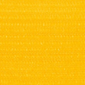 sárga HDPE napvitorla 160 g/m² 2,5 x 2,5 m
