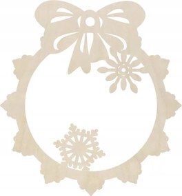 Karácsonyi gömbök a karácsonyfára Gyönyörű dísz masnival 5db