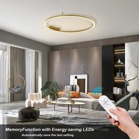 Immax NEO 07291-80G - LED+CCT dimmelhető mennyezeti lámpa FINO 55W/230V Tuya átm. 80 cm+távirányító
