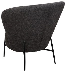 Antracitszürke buklé fotel Orbit – DAN-FORM Denmark