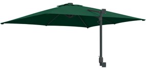 Teraszernyő Zöld Poliészter 300 cm x 300 cm Összecsukható