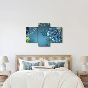 Kép - Trópusi növények levelei (90x60 cm)