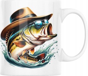 Gyönyörű Bögre Horgászoknak Születésnapi Ajándék Halaknak 330 ml Csomagolás