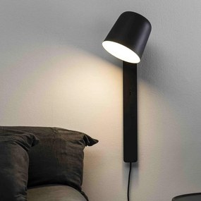 Fali Lámpa Fekete TILA FARO 62361