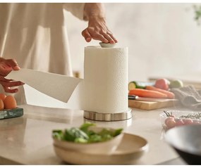 Fehér műanyag papírtörlő tartó ø 16 cm Push&amp;Tear – Joseph Joseph
