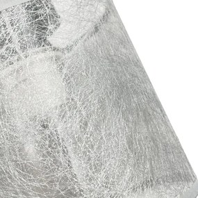 Láncra akasztható ROSA csillár 3xE27/60W/230V, fekete/szürke