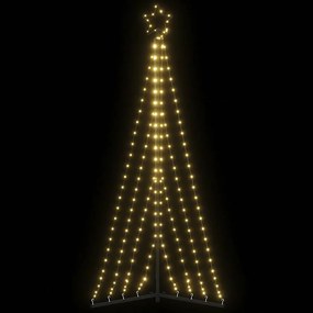 meleg fehér LED karácsonyfa 339 LED 187 cm