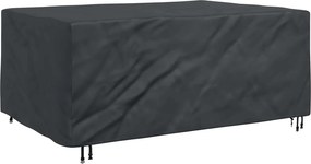 vidaXL Bútor takaró Egyszínű Fekete 210 x 130 x 70 cm 420D