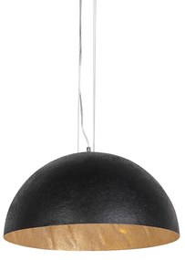 Ipari függőlámpa fekete arannyal 50 cm - Magna