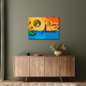 Egy ősi festmény képe (70x50 cm)