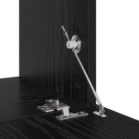TV szekrény garnitúra 8 pcs Musta tammi 80 x 30 x 30.5 cm