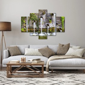 Kép - Kőfal, Hamburg, Németország (150x105 cm)