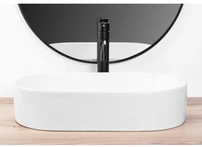 REA-U9108 - LAYLA 30x53 cm ráültethető mosdó, kerámia / fényes fehér