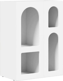 vidaXL Széf Fehér 59 x 35 x 80.5 cm Faanyag