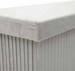 MALAGA összehajtható tárolós puff 110 cm ,szürke