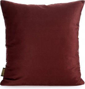 Nova szatén párnahuzat 40x40 Eurofirany bordó