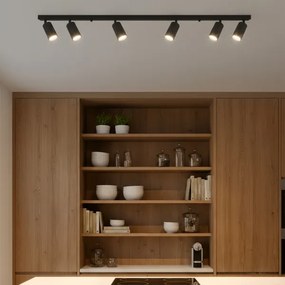 Brilagi - LED RGBW dimmelhető spotlámpa SELE MODERN 6x GU10/6,5W/230V Wi-Fi fekete