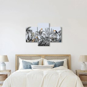 Kép - Illusztrált dzsungel (90x60 cm)