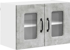 vidaXL Konyhaszekrény Kalmar Beton Szürke 60 x 31 x 40 cm Faanyag