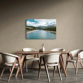 Hegyi tájkép (90x60 cm)