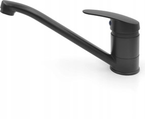 Fekete Konyhai Csaptelep Pultra Szerelhető Mosogató Csaptelep Mosdó Csaptelep