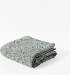 MrTowel ágytakaró 240x260cm Pamut Puha Kapa Világos Zöld