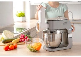 Sencor konyhai robotgép 1700W, rozsdamentes tál, matt króm kivitel